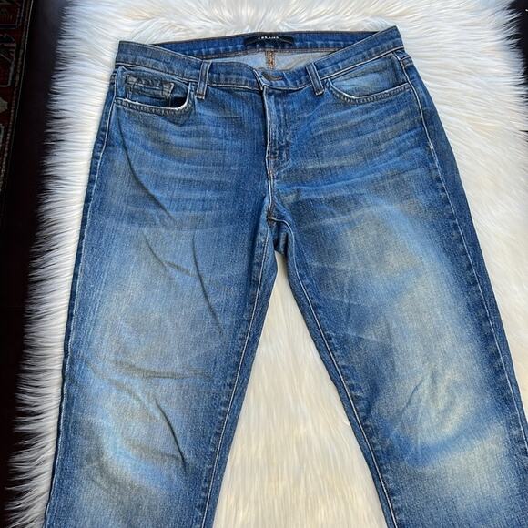 J Brand Cropped Ellis in Rival Jeans - Picture 3 of 7